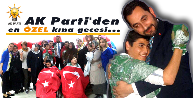 AK Parti'den en özel kına gecesi