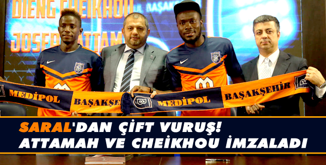 Başakşehir'den çift vuruş
