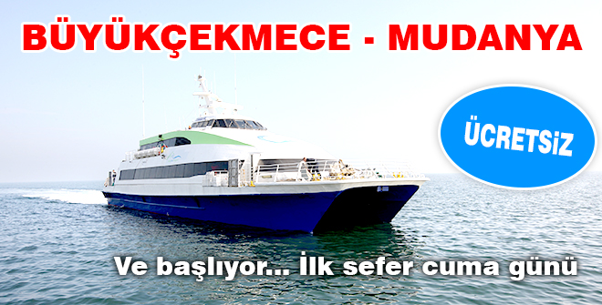 Ve başlıyor... İlk sefer cuma günü