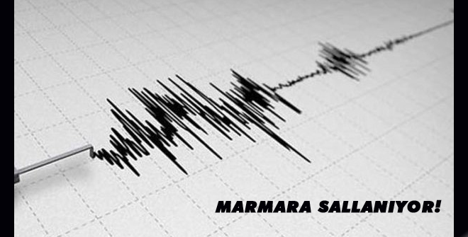 Marmara'da art arda depremler oluyor