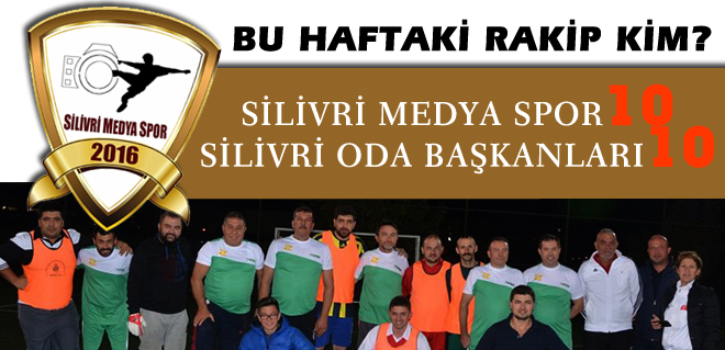 Silivri Medya Spor ve Oda Başkanları Berabere Kaldı
