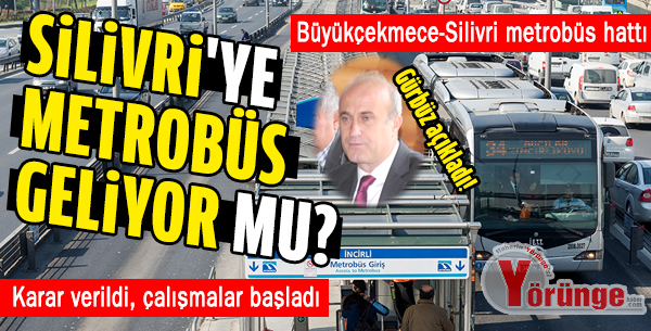 Büyükçekmece-Silivri metrobüs hattında yeni gelişme!