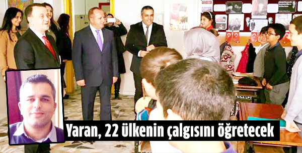 Yaran, 22 ülkenin çalgısını öğretecek