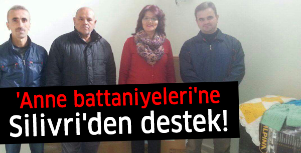 'Anne battaniyeleri'ne Silivri'den destek