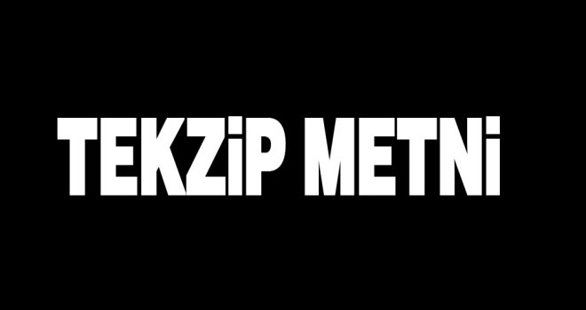 Tekzip ve düzeltme