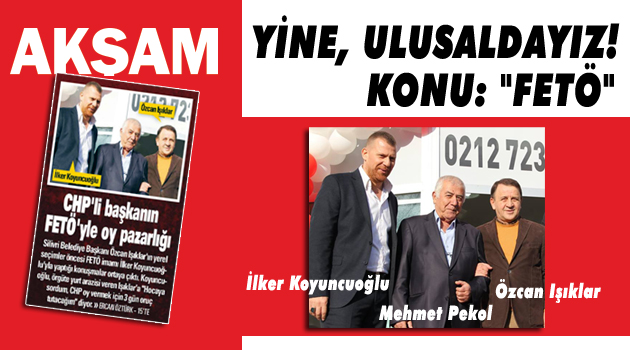 Yine Ulusaldayız! Konu: 'FETÖ'