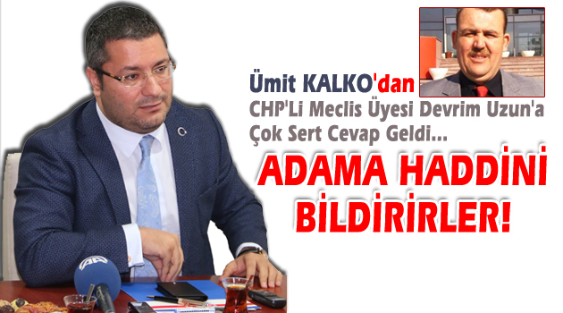 Kalko'dan, Devrim Uzun'a sert yanıt geldi