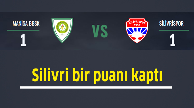 Silivri bir puanı kaptı