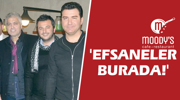 Moodys Cafe'nin ağır misafirleri vardı