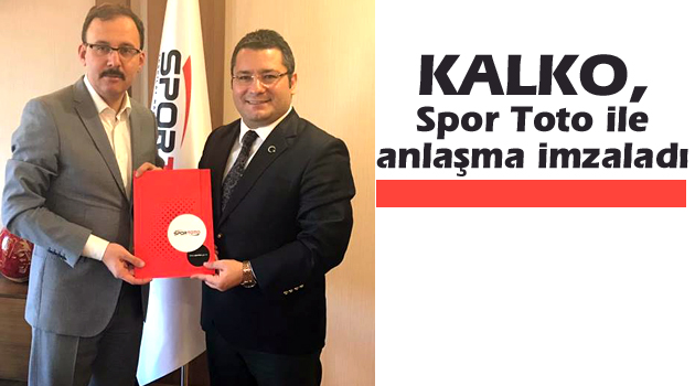 Kalko, Spor Toto ile anlaşma imzaladı