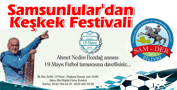 Samsunlular'dan Keşkek Festivali