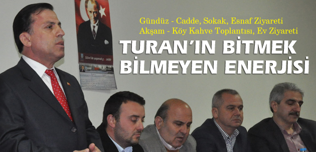 Turanın bitmek bilmeyen enerjisi
