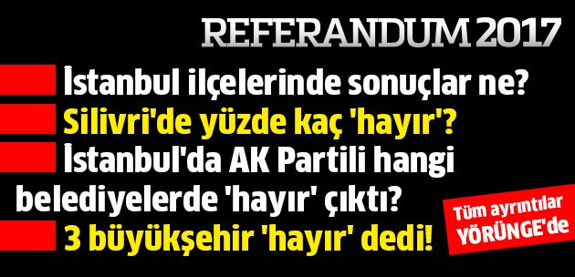 16 Nisan Referandumu tamamlandı