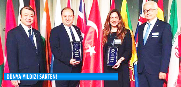 Sarten'e iki ayrı Dünya Yıldızı ödülü