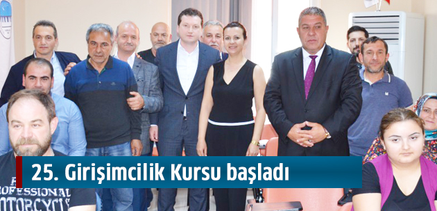 Koçer ve Balcıoğlu, kursiyerlere başarılar diledi