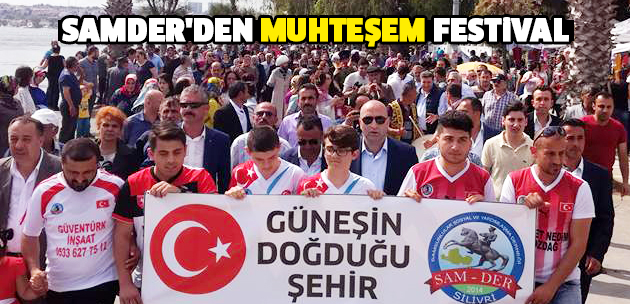 Samsunlular'dan muhteşem festival