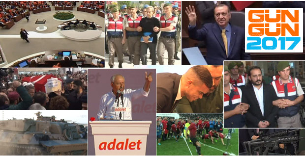 2017 yılına ait unutulmayan tüm olaylar...