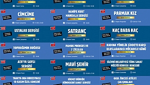 Kasım ayı kültür sanat faaliyetleri belli oldu