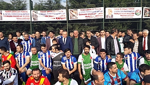 2. Abdullah Türköz Futbol turnuvası başladı