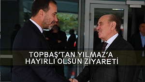 Kadir Topbaş, Volkan Yılmaz'a 'Hayırlı Olsun' dedi