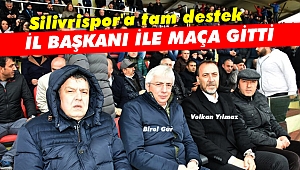 Silivrispor'a tam destek