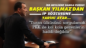 Volkan Yılmaz'dan İBB Meclisinde tarihi ayar