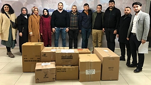 AK Gençler, depremzede çocukları unutmadı