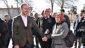 Başkan Yılmaz köy ziyaretlerine devam ediyor