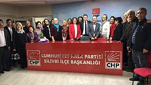 CHP Silivri Kadın Kolları yönetimi değişti