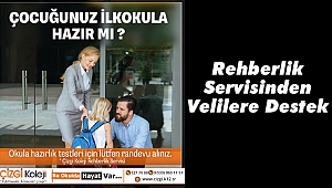 Çizgi Koleji rehberlik servisinden velilere destek
