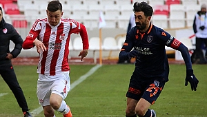 Sivasspor, Medipol Başakşehir ile 1-1 berabere kaldı