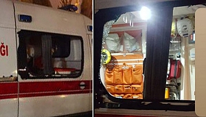 Ambulans ekibine dehşet yaşatan şahıslar yakalandı