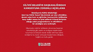 Silivri'de tüm etkinlikler iptal