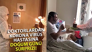 Doktorlardan hastasına doğum günü sürprizi