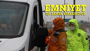 Emniyet Kınalı'da Koronavirüs kontrolü yapıyor