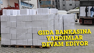 Hayırseverlerin yardımları devam ediyor