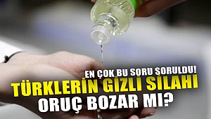 Kolonya oruç bozar mı? Diyanet yanıtladı