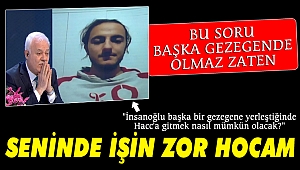 Nihat Hatipoğlu'na ilginç soru