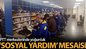 PTT Dağıtım Merkezlerinde