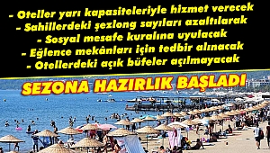 Turizm sezonuna hazırlıklar başladı