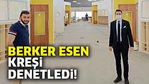 Berker Esen'den kreş için Silivri Belediyesi'ne teşekkür