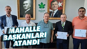 Dr. Beyatlı, mahalle başkanlarını atadı