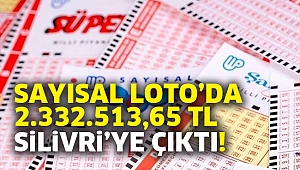 Talih kuşu Silivri’ye kondu