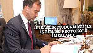 Başkan Yılmaz, protokolü imzaladı