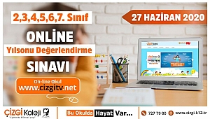 Çizgi’den yıl sonu değerlendirme sınavı