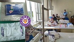 Odak Okullarından maske üretimine destek