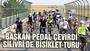 Silivri'de bisiklet turu ilgi gördü
