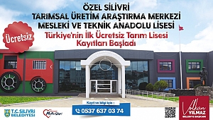 Silivri tarım lisesinde yeni dönem için kayıt başladı