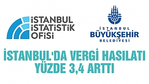 Vergi hasılatında yüzde 3.4'lik artış oldu