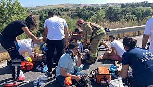 Arnavutköy'de feci kaza: 4'ü çocuk 7 yaralı